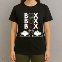 Formula Racing Car Box Box Box Formula Racing Radio Call To PitBox Car Race T-Shirt thumb 4