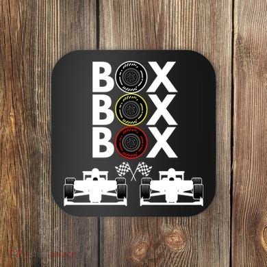 Formula Racing Car Box Box Box Formula Racing Radio Call To PitBox Car Race Coaster