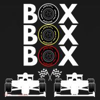 Formula Racing Car Box Box Box Formula Racing Radio Call To PitBox Car Race Coaster thumb 2