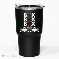 Formula Racing Car Box Box Box Formula Racing Radio Call To PitBox Car Race Tumbler thumb 0