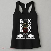 Formula Racing Car Box Box Box Formula Racing Radio Call To PitBox Car Race Women's Tank Top thumb 3