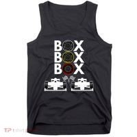 Formula Racing Car Box Box Box Formula Racing Radio Call To PitBox Car Race Tank Top thumb 0