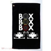 Formula Racing Car Box Box Box Formula Racing Radio Call To PitBox Car Race Golf Towel thumb 0