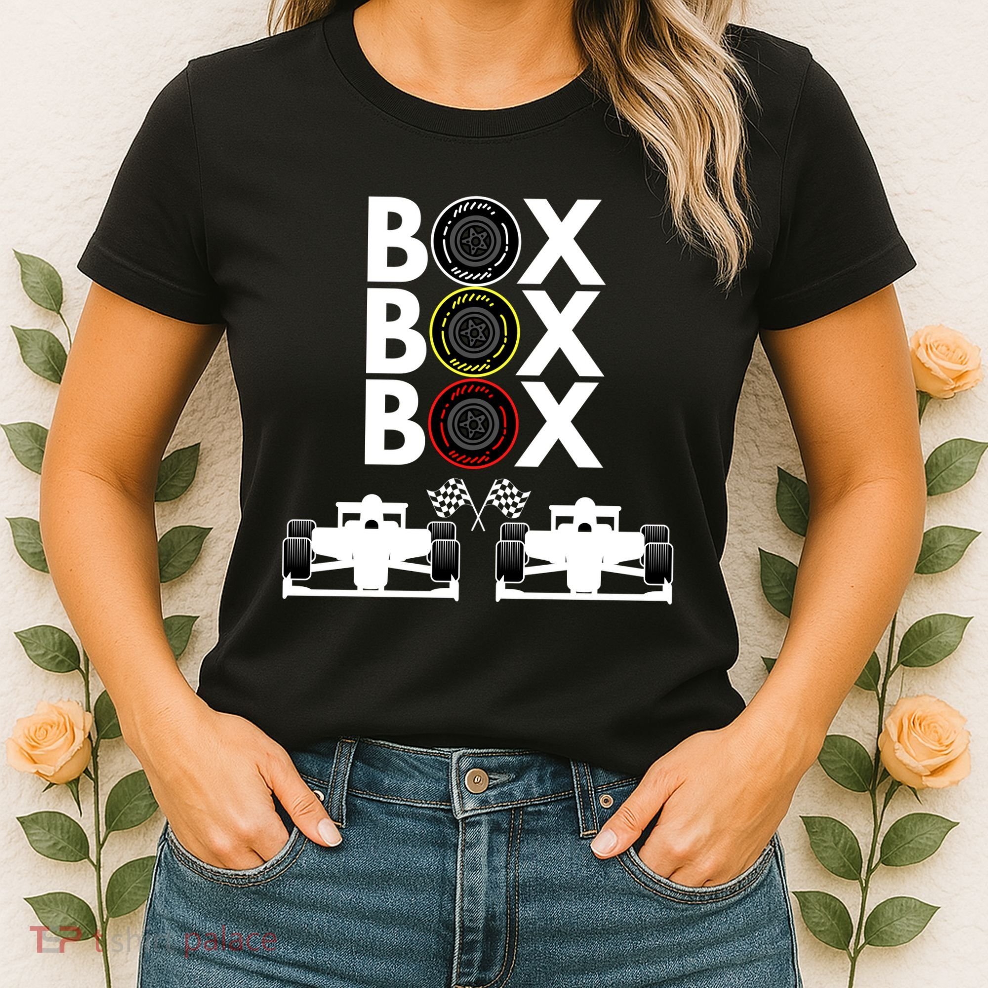 Formula Racing Car Box Box Box Formula Racing Radio Call To PitBox Car Race Women's T-Shirt