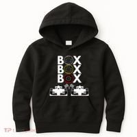 Formula Racing Car Box Box Box Formula Racing Radio Call To PitBox Car Race Kids Hoodie thumb 0
