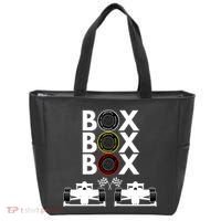 Formula Racing Car Box Box Box Formula Racing Radio Call To PitBox Car Race Tote Bag thumb 0