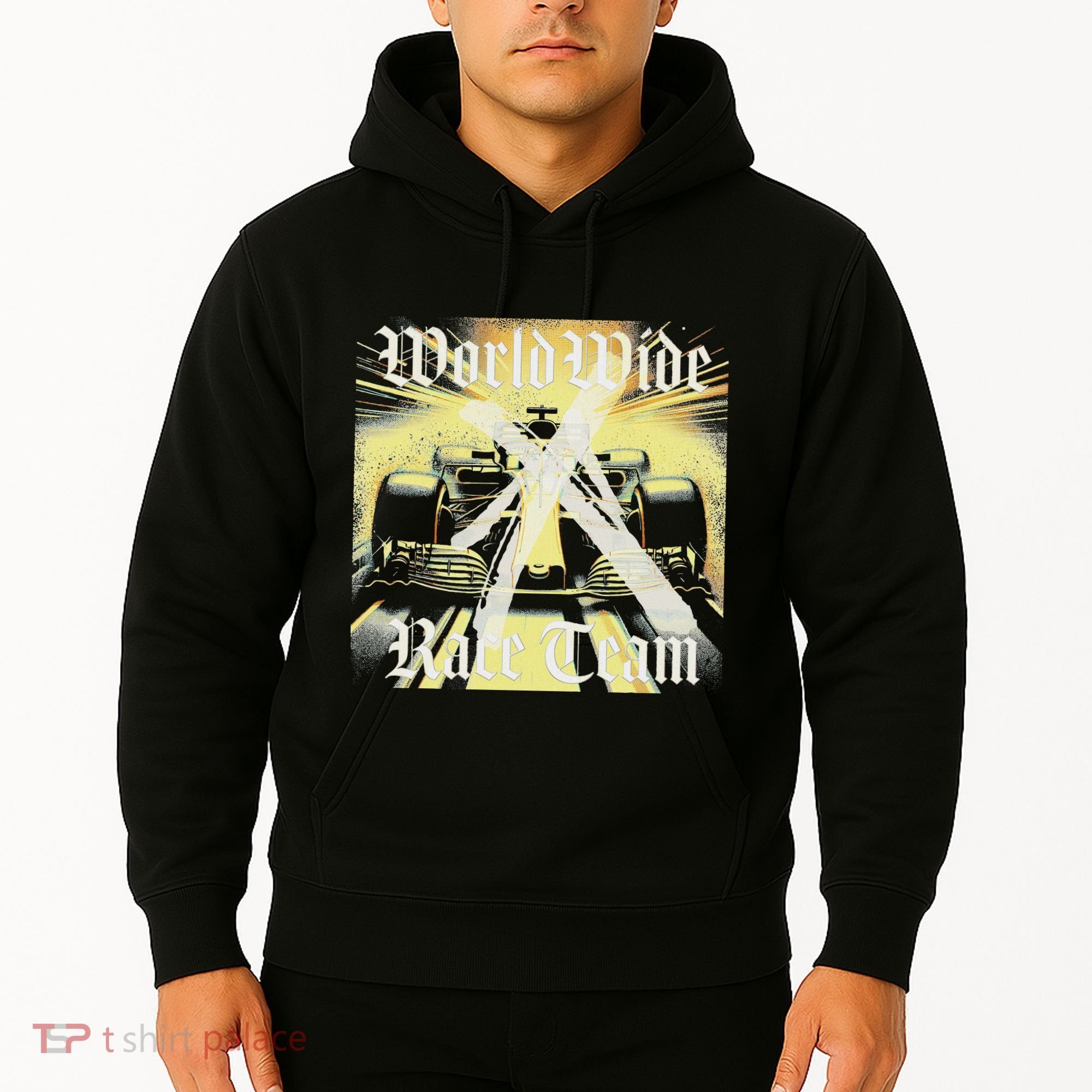 Formula Race Car Single Seat Fast Circuit Bahrain 1 Champion Hoodie