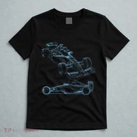 Formula Racing Car Silhouette Mechanic Car Guys T-Shirt thumb 5