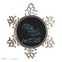 Formula Racing Car Silhouette Mechanic Car Guys Ornament thumb 0
