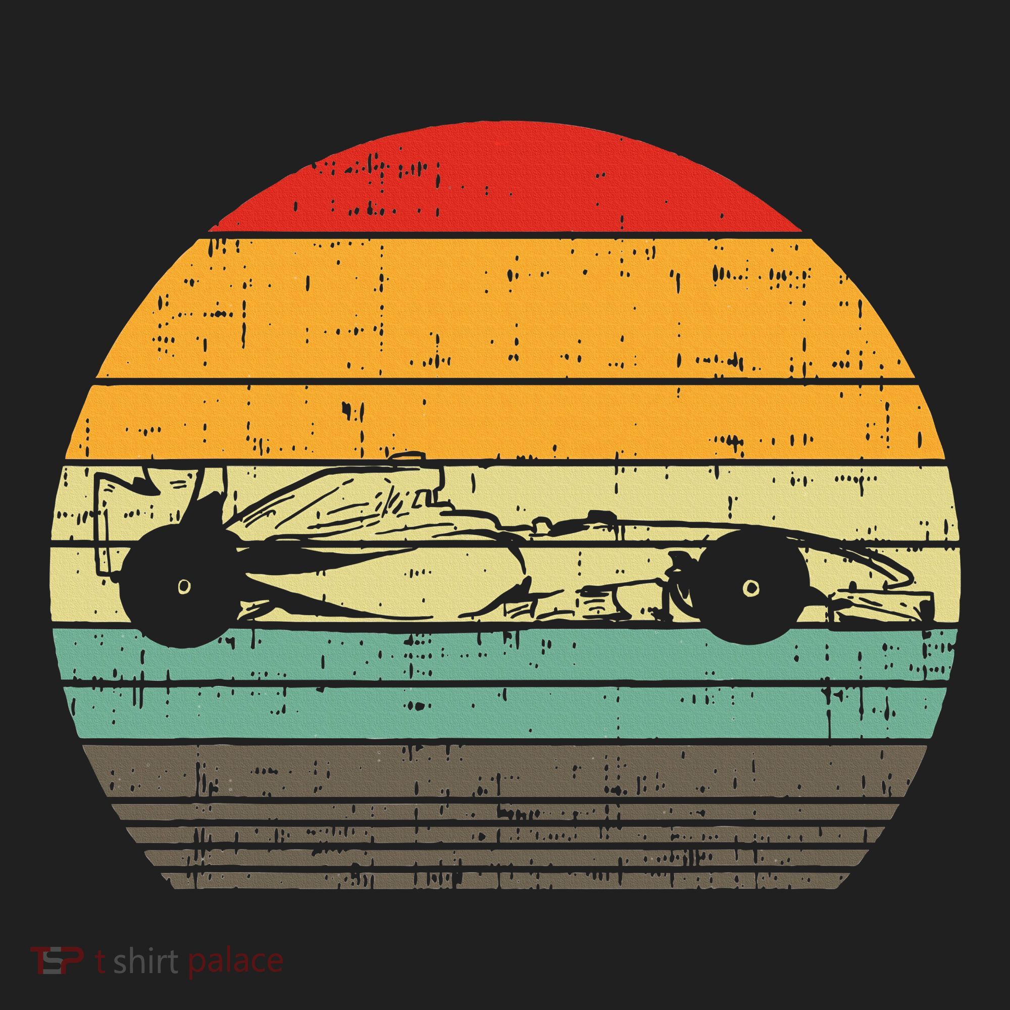 Formula Race Car Sunset Retro Driver Racing Fans Beanie