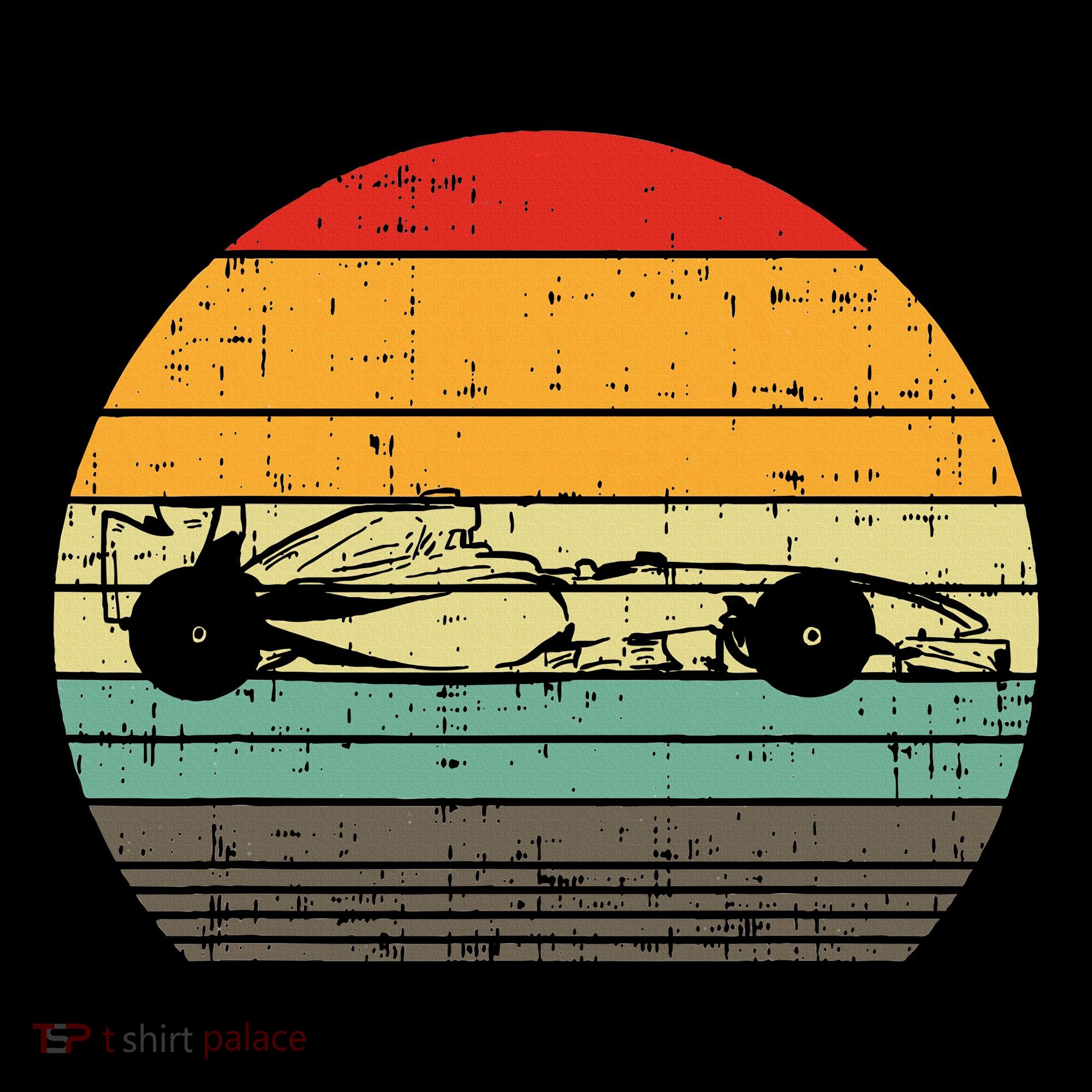 Formula Race Car Sunset Retro Driver Racing Fans Mousepad