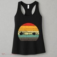 Formula Race Car Sunset Retro Driver Racing Fans Women's Tank Top thumb 3