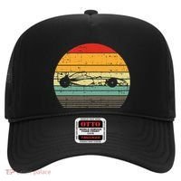 Formula Race Car Sunset Retro Driver Racing Fans Hat thumb 0