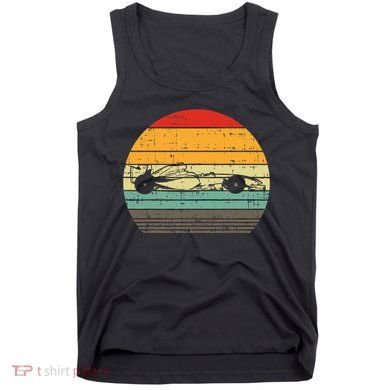 Formula Race Car Sunset Retro Driver Racing Fans Tank Top