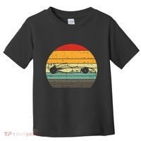 Formula Race Car Sunset Retro Driver Racing Fans Toddler T-Shirt thumb 0