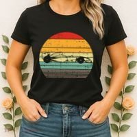 Formula Race Car Sunset Retro Driver Racing Fans Women's T-Shirt thumb 2