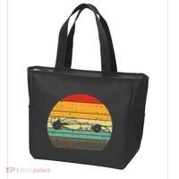 Formula Race Car Sunset Retro Driver Racing Fans Tote Bag thumb 3