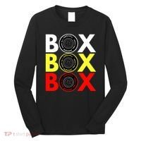 Formula Racing Car Box Box Box Radio Call To PitBox Car Race Long Sleeve Shirt thumb 0