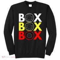 Formula Racing Car Box Box Box Radio Call To PitBox Car Race Sweatshirt thumb 0
