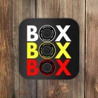 Formula Racing Car Box Box Box Radio Call To PitBox Car Race Coaster thumb 0
