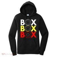 Formula Racing Car Box Box Box Radio Call To PitBox Car Race Women's Hoodie thumb 0