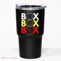 Formula Racing Car Box Box Box Radio Call To PitBox Car Race Tumbler thumb 0