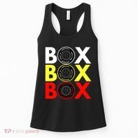 Formula Racing Car Box Box Box Radio Call To PitBox Car Race Women's Tank Top thumb 0