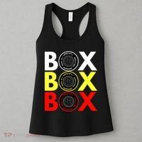 Formula Racing Car Box Box Box Radio Call To PitBox Car Race Women's Tank Top thumb 3