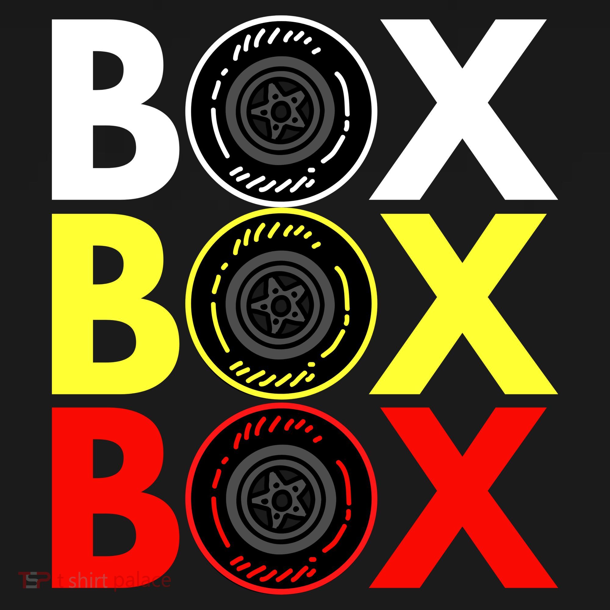 Formula Racing Car Box Box Box Radio Call To PitBox Car Race Baby Bodysuit