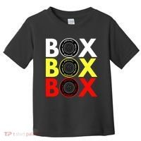 Formula Racing Car Box Box Box Radio Call To PitBox Car Race Toddler T-Shirt thumb 0