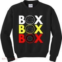 Formula Racing Car Box Box Box Radio Call To PitBox Car Race Kids Sweatshirt thumb 0