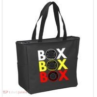 Formula Racing Car Box Box Box Radio Call To PitBox Car Race Tote Bag thumb 2