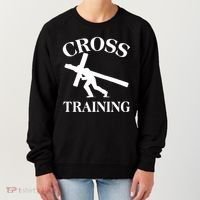 Funny Religous Cross Training Women's Sweatshirt thumb 0