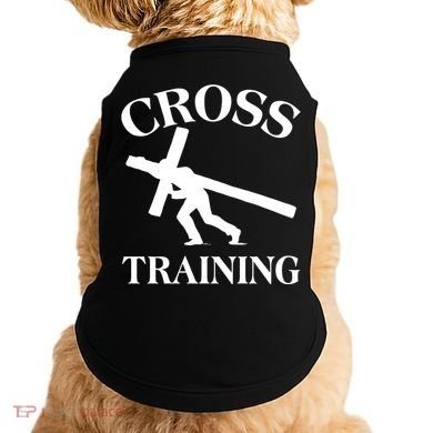 Funny Religous Cross Training Doggie Tank