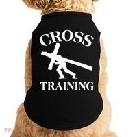 Funny Religous Cross Training Doggie Tank thumb 0