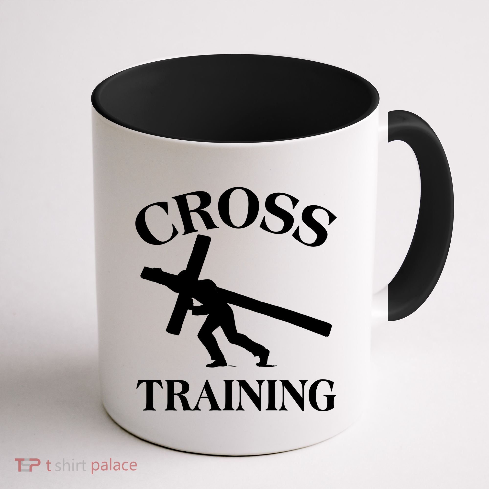 Funny Religous Cross Training Coffee Mug