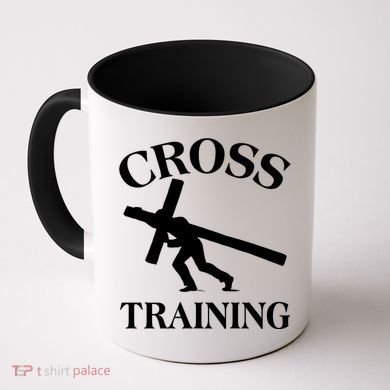 Funny Religous Cross Training Coffee Mug