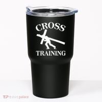 Funny Religous Cross Training Tumbler thumb 0
