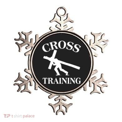 Funny Religous Cross Training Ornament