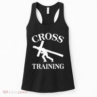 Funny Religous Cross Training Women's Tank Top thumb 0