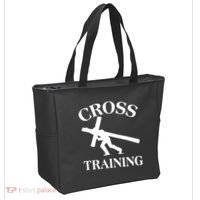 Funny Religous Cross Training Tote Bag thumb 2