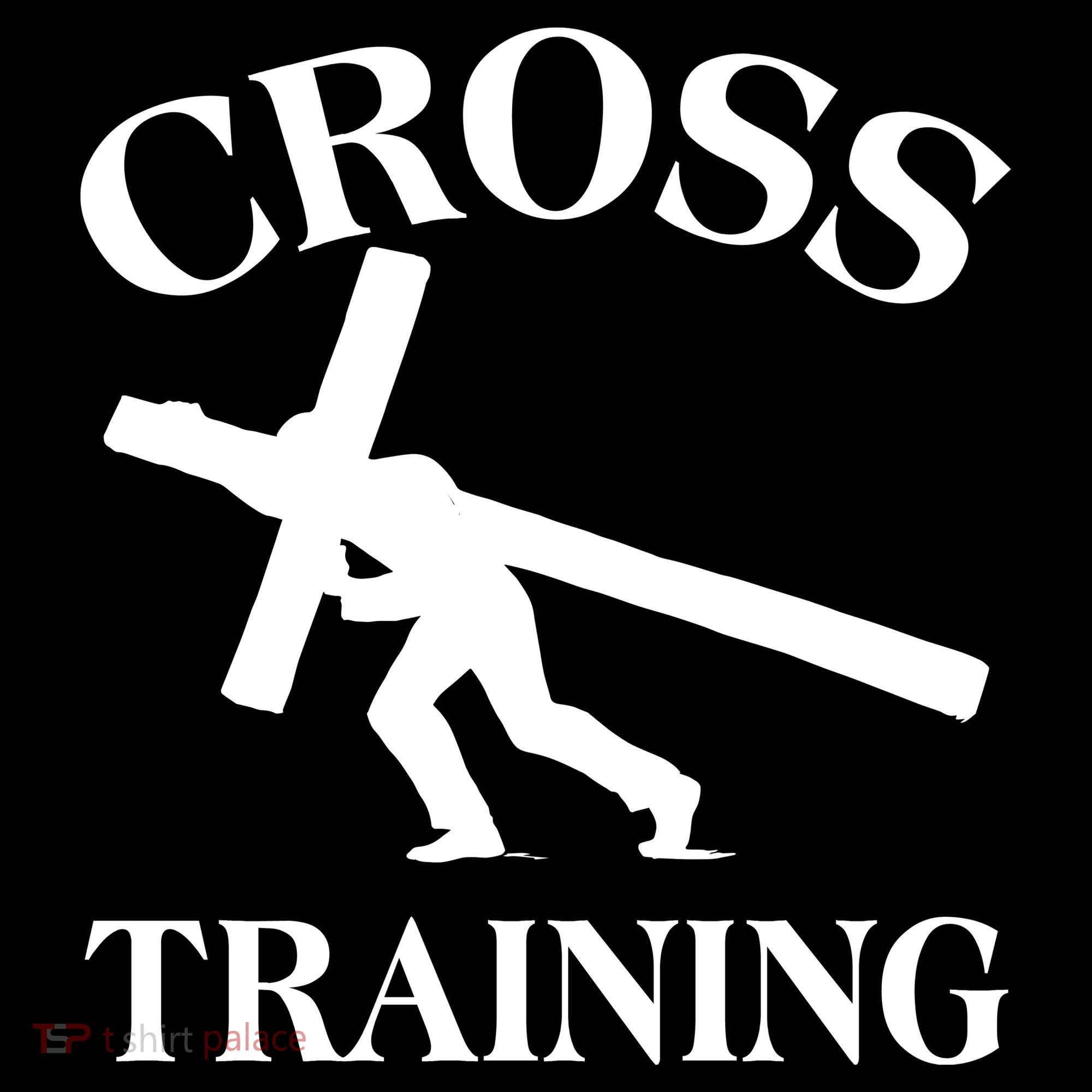 Funny Religous Cross Training Tote Bag