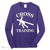 Funny Religous Cross Training Long Sleeve Shirt thumb 0