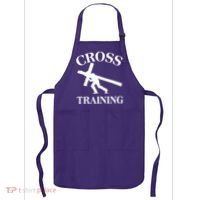 Funny Religous Cross Training Apron thumb 0