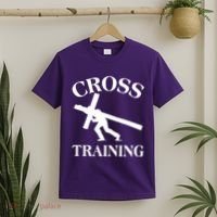 Funny Religous Cross Training T-Shirt thumb 2