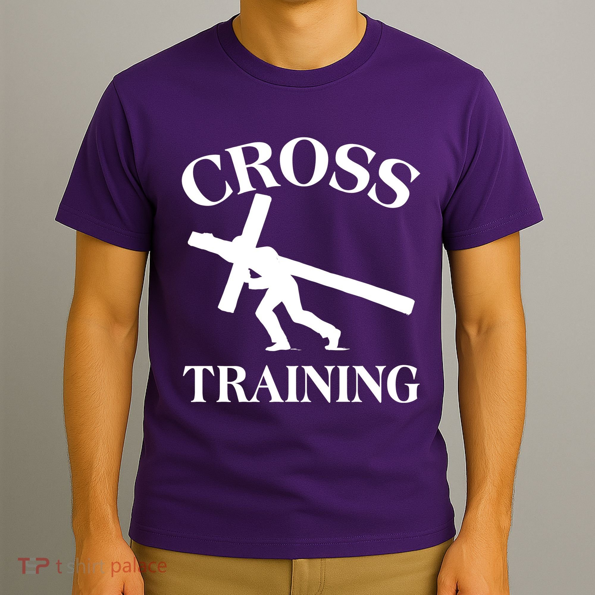 Funny Religous Cross Training T-Shirt