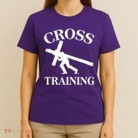 Funny Religous Cross Training T-Shirt thumb 4