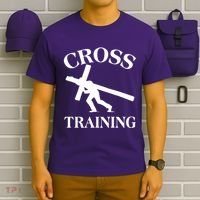 Funny Religous Cross Training T-Shirt thumb 6