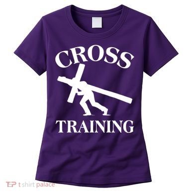 Funny Religous Cross Training Women's T-Shirt