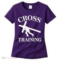 Funny Religous Cross Training Women's T-Shirt thumb 0